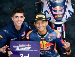 Reaksi Veda Ega Pratama Usai Raih Podium Perdana di Rookies Cup 2024