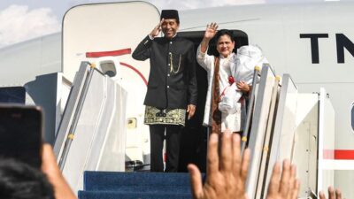 Delapan Pesawat Tempur TNI AU Kawal Penerbangan Jokowi ke Solo