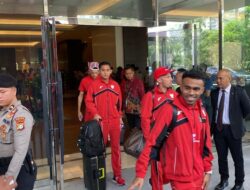 Tinggalkan Hotel Tim, Tim nasional Indonesia Berangkat ke Jepang