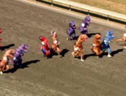 Ratusan ‘T-Rex’ Balap Lari di Kejuaraan Dunia di AS