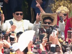 Lagu ‘Tabola Bale’ Dilantunkan, Prabowo Ikut Joget Bareng