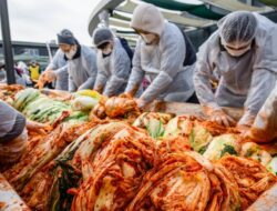 Meriah Perayaan Seni Pembuatan Kimchi Terbesar di Korea Selatan