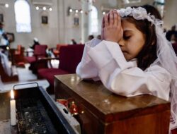 Natal di Satu-satunya Gereja Katolik di Gaza yang Pernah Dibom Israel