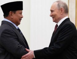 Putin Ucapkan Selamat Natal dan Tahun Baru ke Prabowo